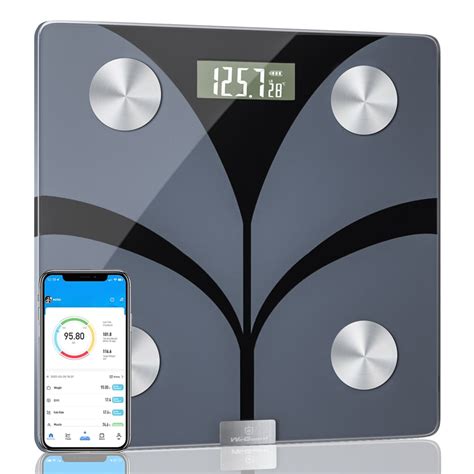Weguard Smart Body Fat Scale Digital Bathroom Scales For Body Weight