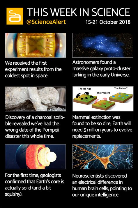 Infographic The Science News You Need To Know This Week Science News