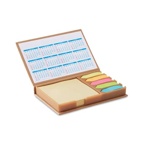 Desk Memo Set With Calendar Memocalendar