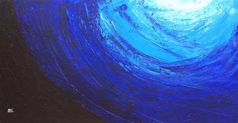 Deep Blue Sea Painting By Aarti Bartake Pixels