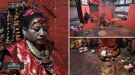 nepal quake forces living goddess to break decades of seclusion youtube
