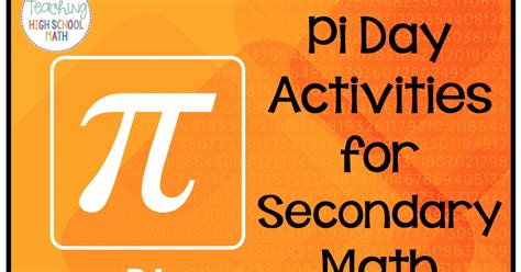 The Top 21 Ideas About Pi Day Activities For High School Math Home