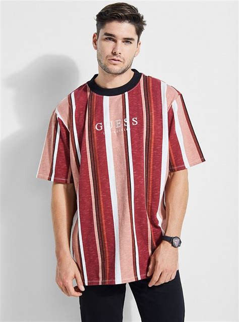 Guess Originals Oversized Sayer Striped Tee
