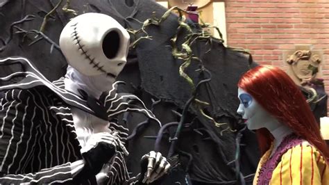 Jack And Sally Are The Perfect Pair Disneyland Youtube