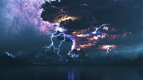 Lightning Storm Wallpapers Hd Wallpapersafari