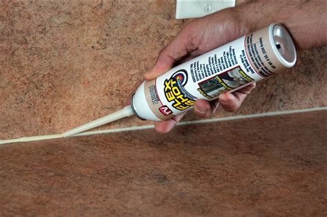 Flex Shot Rubber Adhesive Sealant Caulk 8 Oz Almond 2 Packmildew