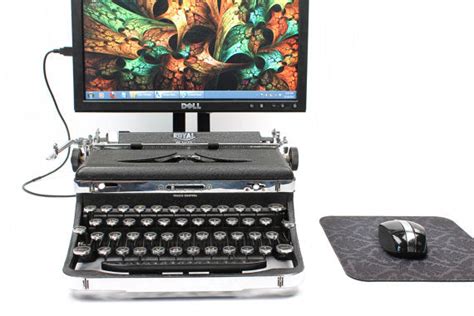 Usb Typewriter ~ Usb Typewriter Royal Deluxe With Chrome Accents