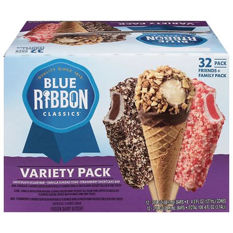Blue Ribbon Classics Ice Cream Cones And Bars Variety Pack Shop Ice