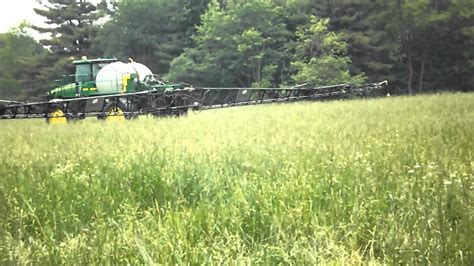 Spraying Corn And Applying Fertilizer Youtube