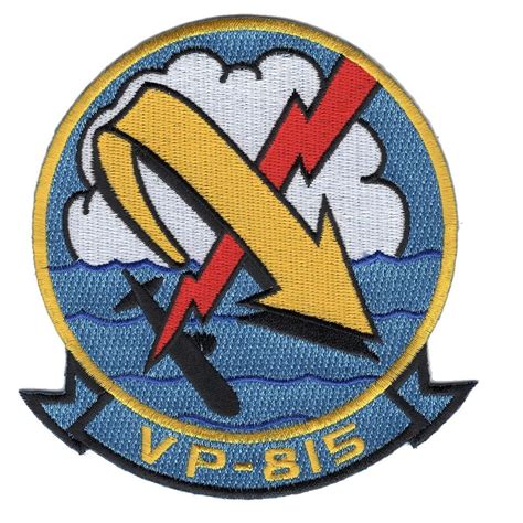 Us Naval Squadron Patrol Vp 815 Patch Insignia Arizona Logo Sport