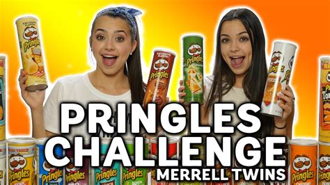Pringles Challenge Merrell Twins Youtube