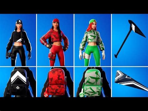 All Ruby Variants With Skins Pickaxes Back Blings And Glider Next