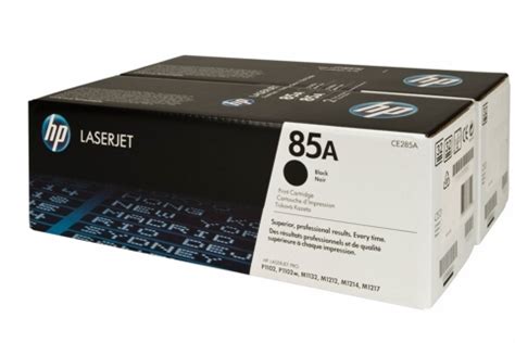 These cartridges are 100% new and manufactured by hp, and. HP LaserJet M1132 MFP #85A Black Toner Cartridge Twin Pack ...