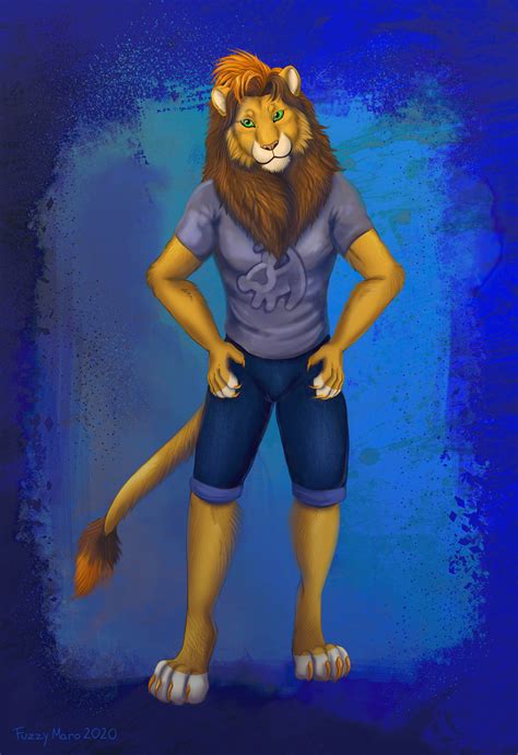Anthro Lion Character — Weasyl