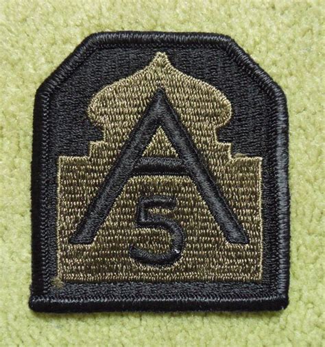 5th Us Army North Military Patch Reforger Military Store
