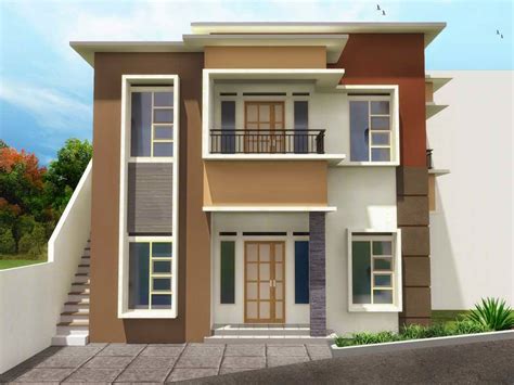 Denah rumah sederhana 2 lantai minimalis ukuran kecil 3d. Gambar Rumah Idaman Sederhana 2 Lantai | Desain Rumah ...