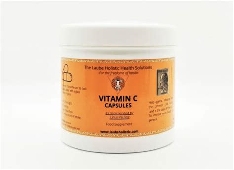 Pure Vitamin C Capsules Laube Holistic