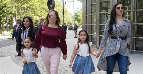 El Chapos 7 Year Old Twin Daughters Attended His Trial For The First