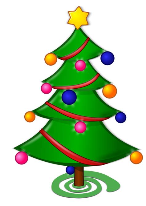 Christmas Tree Clip Art Microsoft Free Clipart