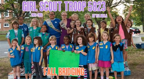 Via Bella Girl Scouts Troop 5823 Bridging Fall 2015