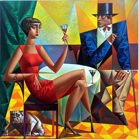 Georgy Kurasov Георгий Курасов 1958 Cubist Painter Tuttart