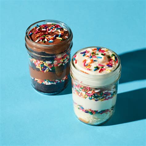 These Cupcakes Are Like A Birthday Party In A Jar This Cupcake In A Jar Two Pack Features