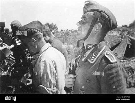 German Flak Soldiers At The Eastern Front 1942 Stock Photo Alamy