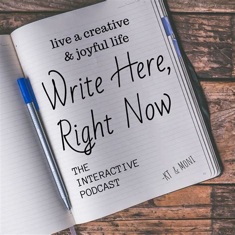 Write Here Right Now Podcast Hand Craft Yoga