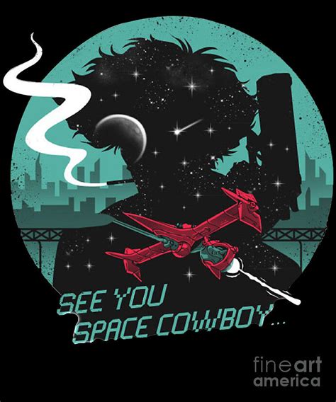 Cowboy Bebop Spike Spiegel See You Space Cowboy Drawing By Anime Art