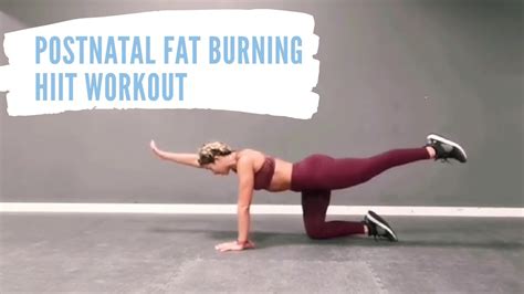 Fat Burning Tabata Hiit With Postnatal Options Quick And Intense Home