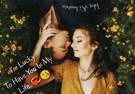 I Am Lucky To Have You In My Life Couple Photos Lucky Life