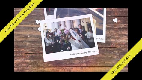 Free After Effects Wedding Slideshow - BD KIDS TV