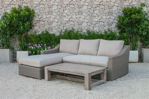 Get in touch with us below. Renava Seacliff Outdoor Wicker Sectional Sofa Set - Outdoor