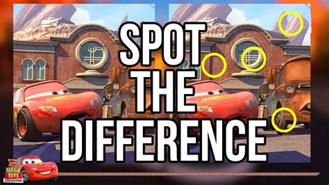 Disney Cars Game Can You Spot The Difference Warning