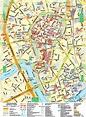 Kraków tourist attractions map - Ontheworldmap.com