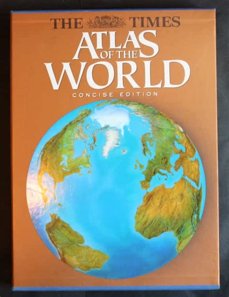 Atlases The Times Atlas Of The World Concise 7th Edition 1997 For