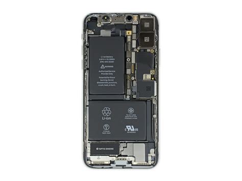 Обои Прозрачный Экран Iphone X Telegraph