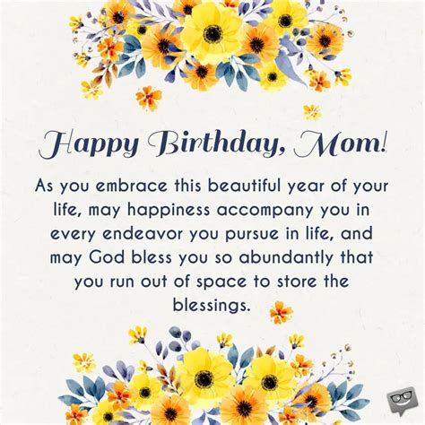 Birthday Prayers For Mothers Bless You Mom
