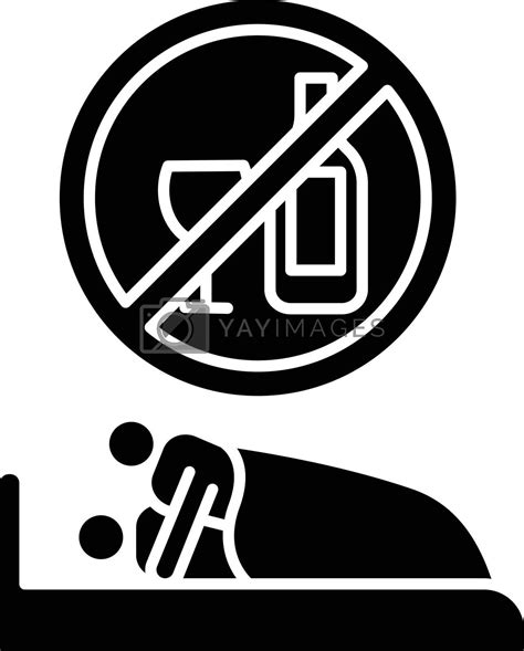 Sober Sex Glyph Icon Intimate Relationship With Male Female Partner Couple Sexual Activity