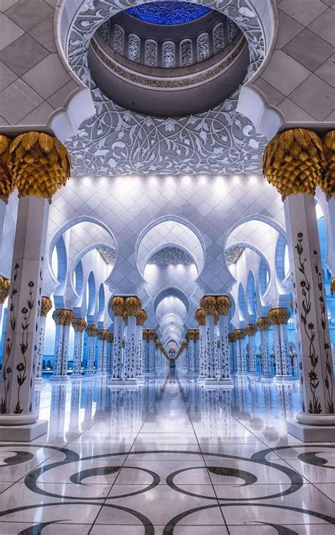 Stunning Photos Show The Incredible Interiors Of The Biggest Mosque In