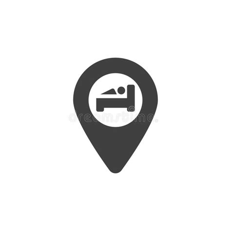 Hotel Location Map Pin Pointer Icon Element Of Map Point For Mobile