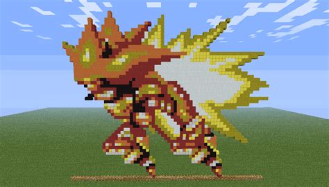Minecraft Pixel Art 12 Super Mecha Sonic By Gojirayoshi On Deviantart