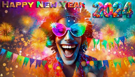 New Year Greeting Card 2024 Free Stock Photo Public Domain Pictures