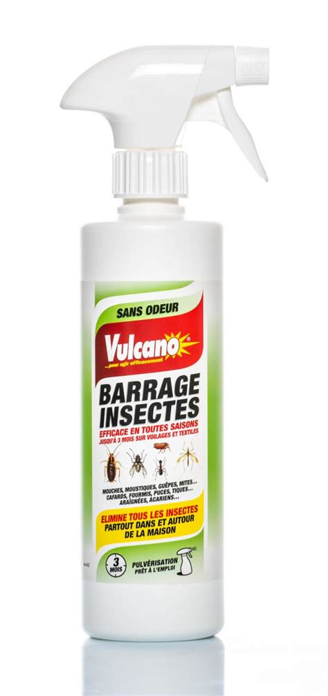 Insecticide Barrage Aux Insectes 500ml Top Qualité
