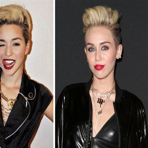 Miley Cyrus Look A Like Telegraph