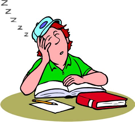 Download High Quality Studying Clipart Sleeping Transparent Png Images