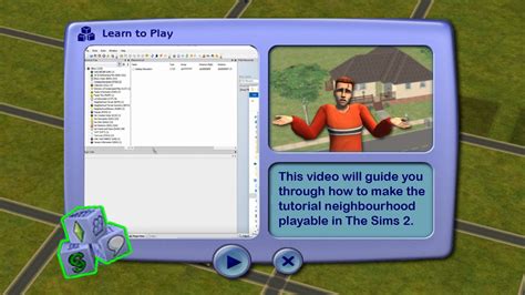 Tutorial How To Make The Tutorial Neighbourhood Playable Sims 2