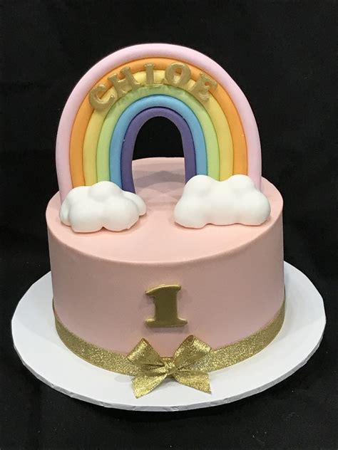 1st Birthday 02 Rainbow Heidelberg Cakes