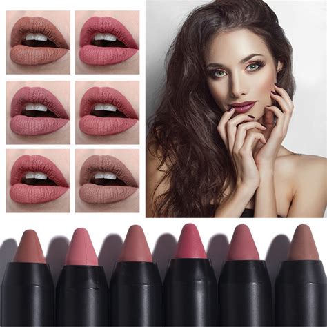 Langmanni Waterproof Nude Lipstick Long Lasting Matte Lipstick 12 Color