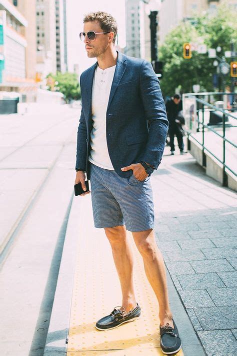 Pin By Waritt On Mens Fashion Blazer And Shorts Mens Summer Outfits